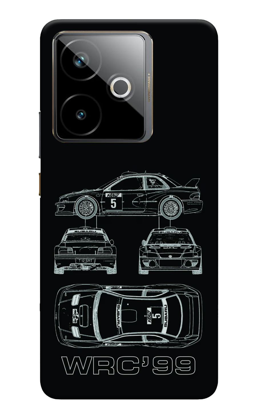 WRC'99 Realme GT 7T Back Cover, Hard case