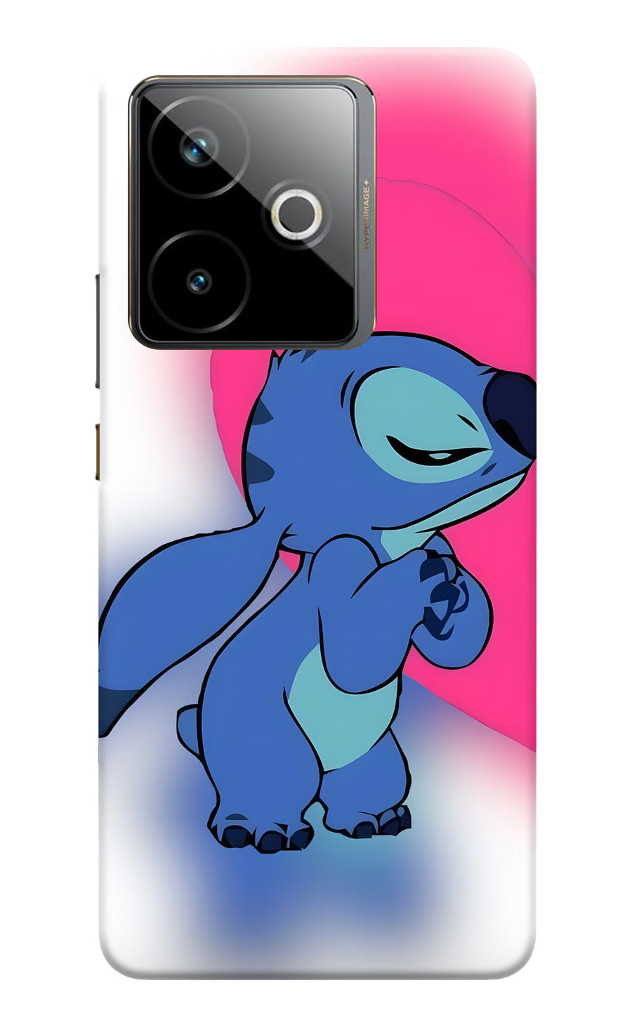 Stitch Hug Realme GT 7T Back Cover, Hard case