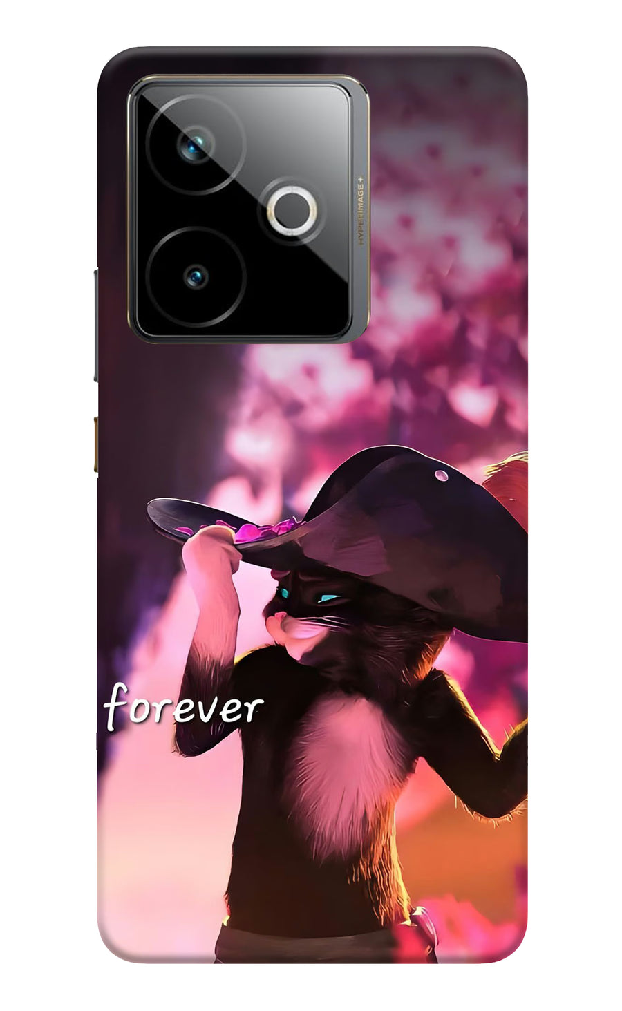 Forever Cat Realme GT 7T Back Cover, Hard case