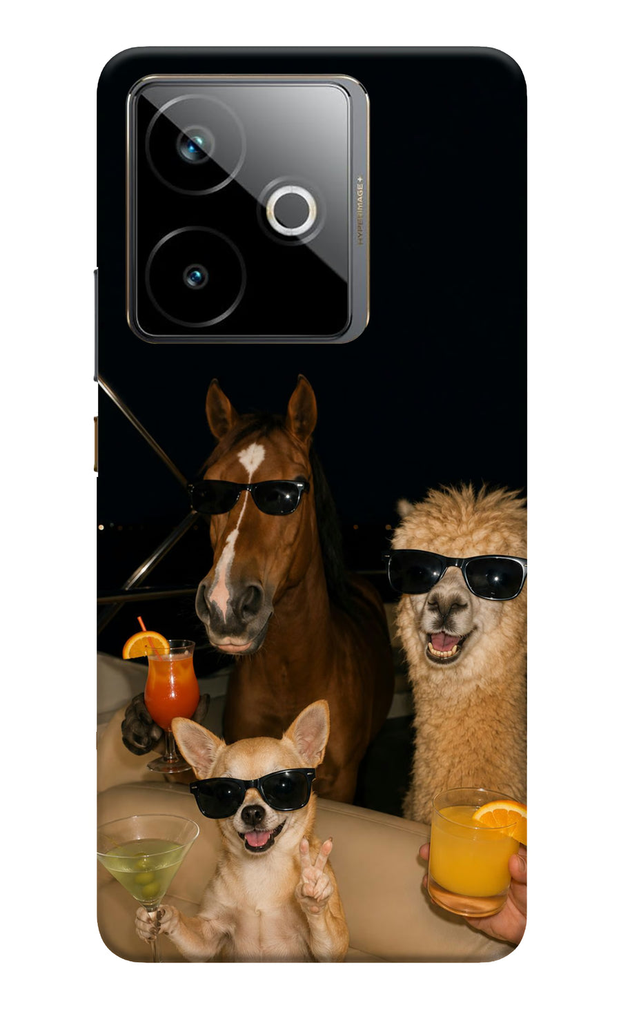 Party Squad Realme GT 7T Back Cover, Hard case
