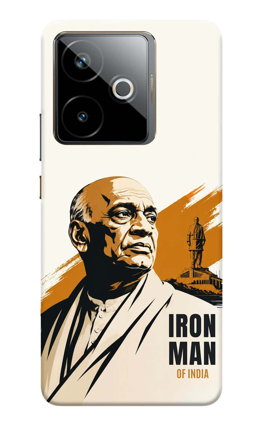 Sardar Patel Iron Will Realme GT 7T Back Cover, Hard case