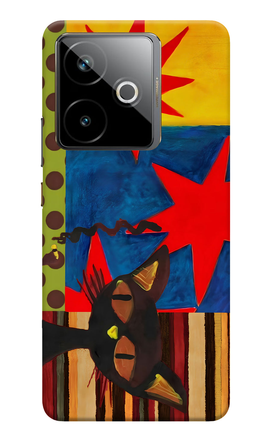 Pop Cat Realme GT 7T Back Cover, Hard case