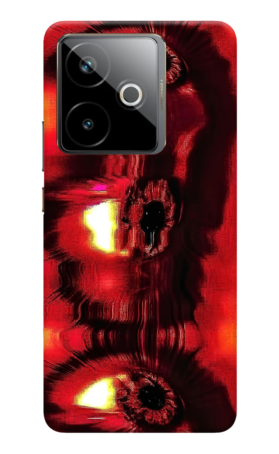 Fire Eye Realme GT 7T Back Cover, Hard case