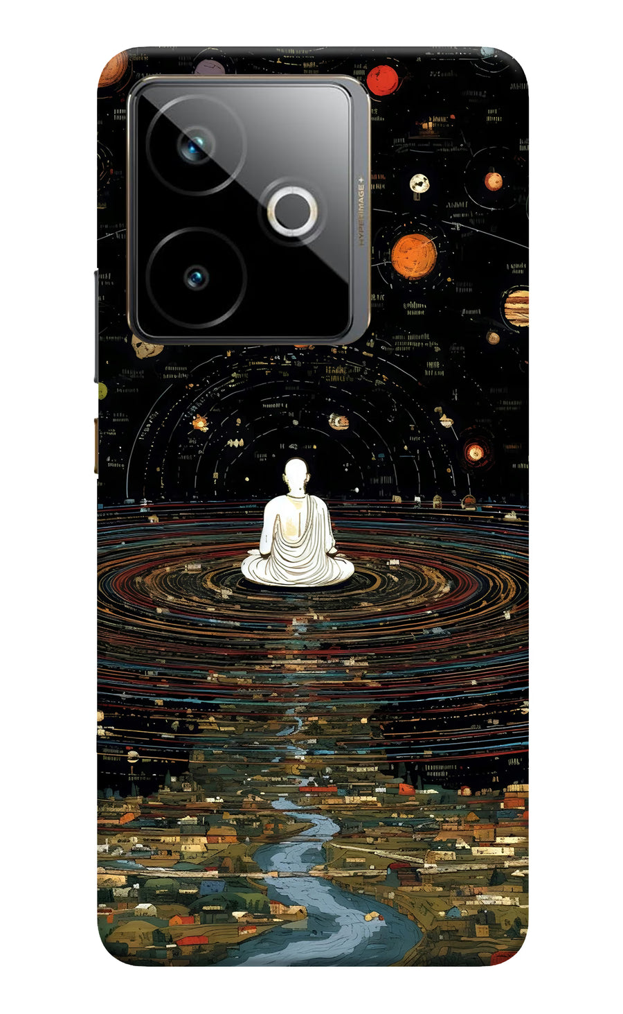 Space Monk Realme GT 7T Back Cover, Hard case