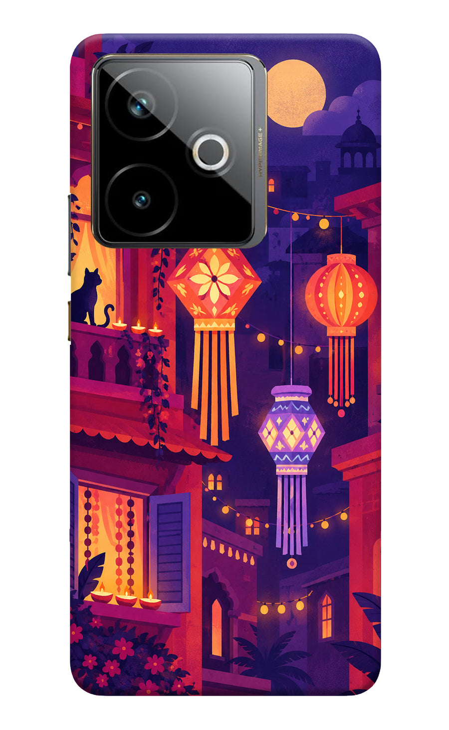 Lantern Lane Realme GT 7T Back Cover, Hard case
