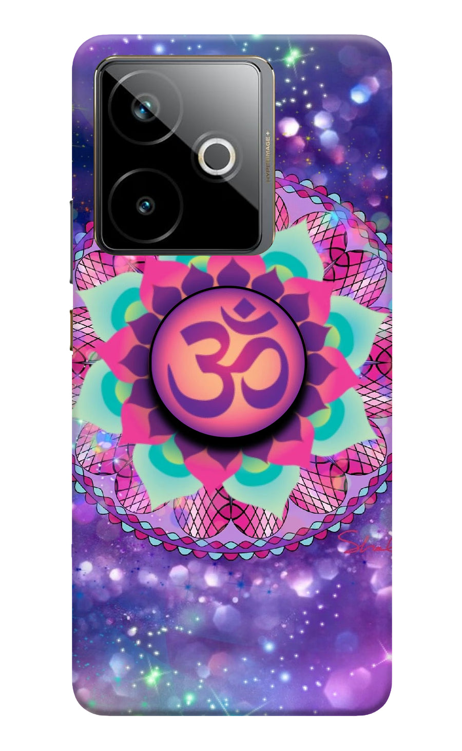 Om Purple Realme GT 7T Pop Case, Hard case