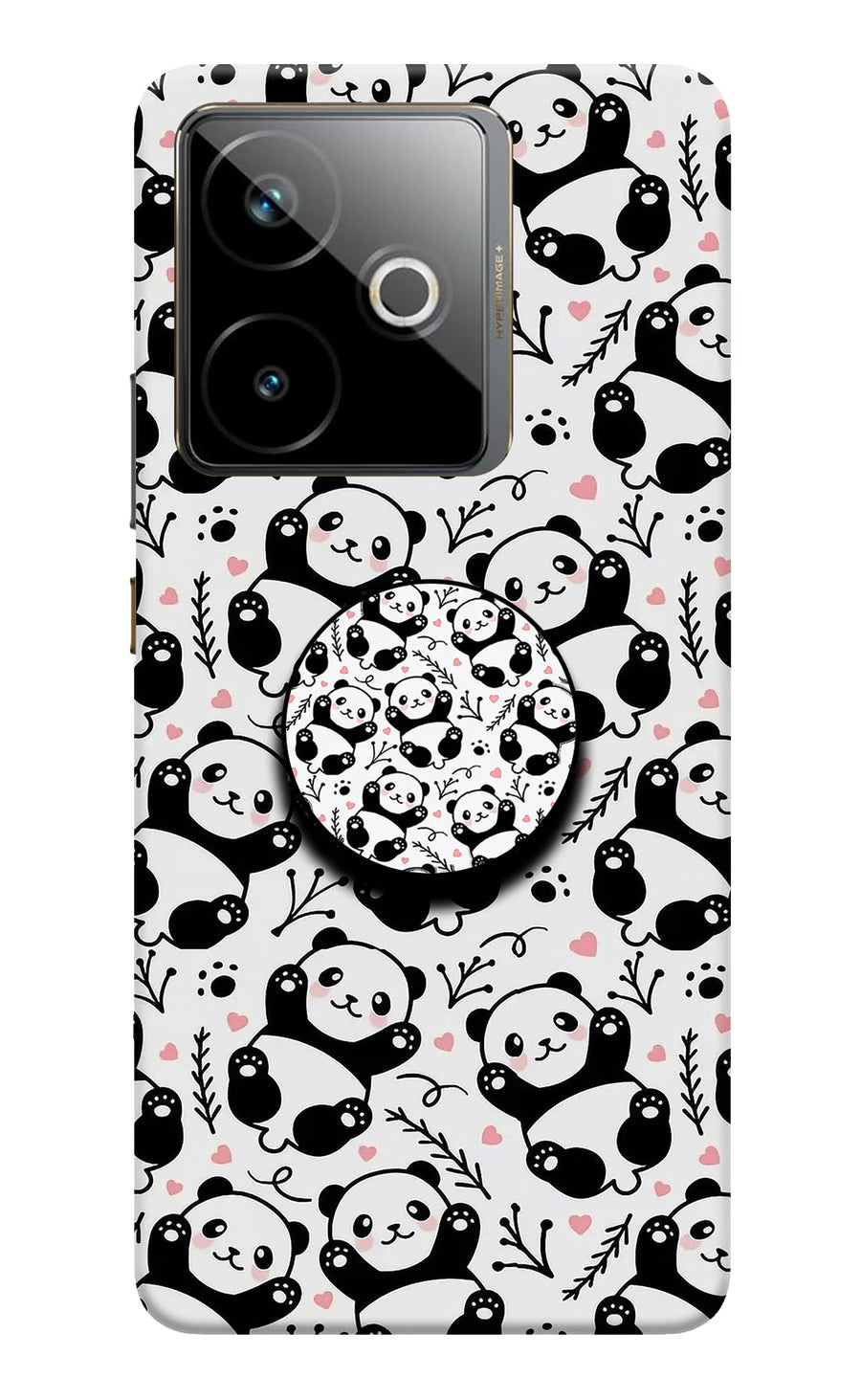 Cute Panda Realme GT 7T Pop Case, Hard case