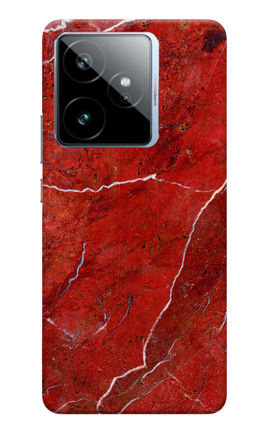 Red Marble Design Realme GT 7 Back Cover, Hard case