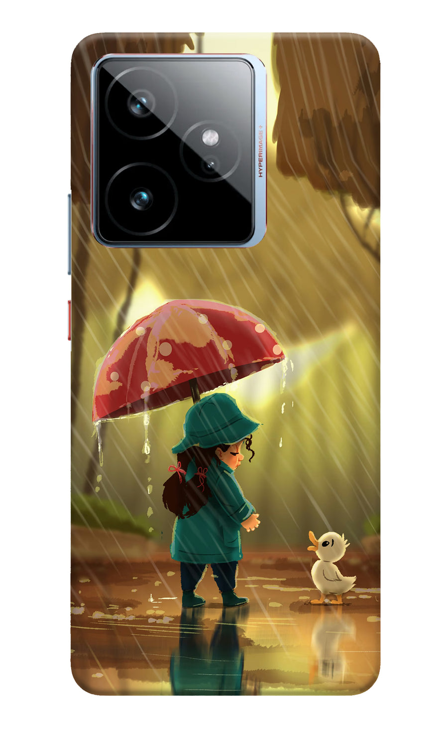 Rainy Day Realme GT 7 Back Cover, Hard case