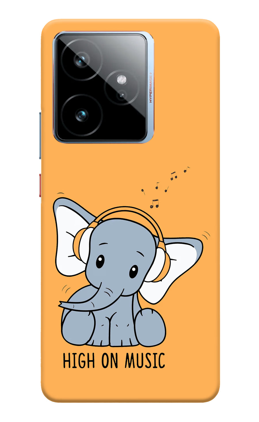 High On Music Realme GT 7 Back Cover, Hard case