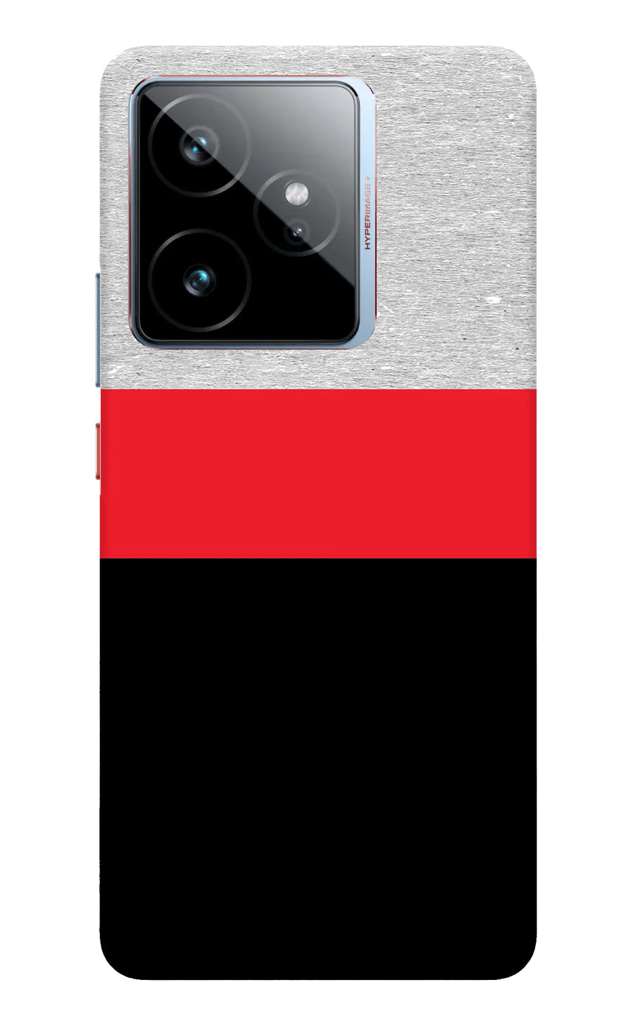 Tri Color Pattern Realme GT 7 Back Cover, Hard case