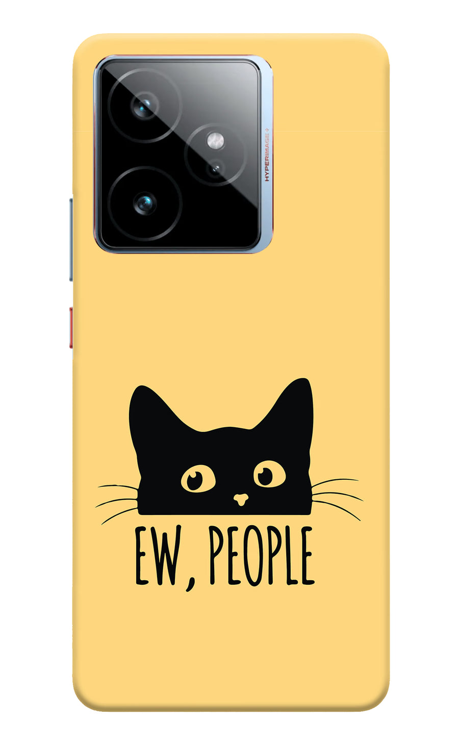 Ew People Catitude Realme GT 7 Back Cover, Hard case