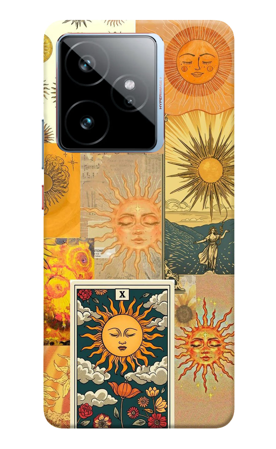 Sun Realme GT 7 Back Cover, Hard case