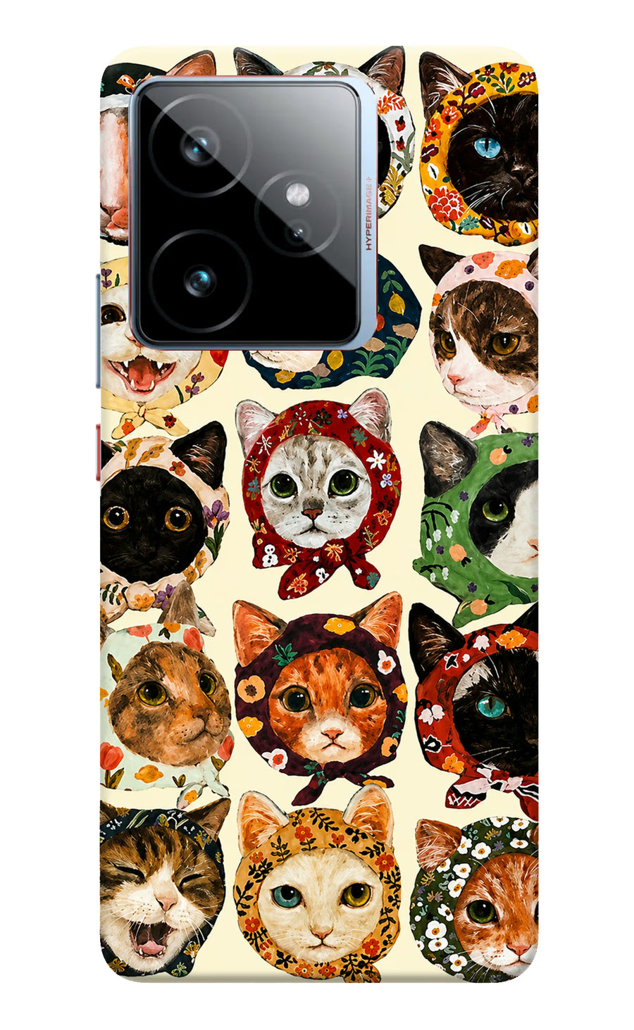 Cool Cat Realme GT 7 Back Cover, Hard case