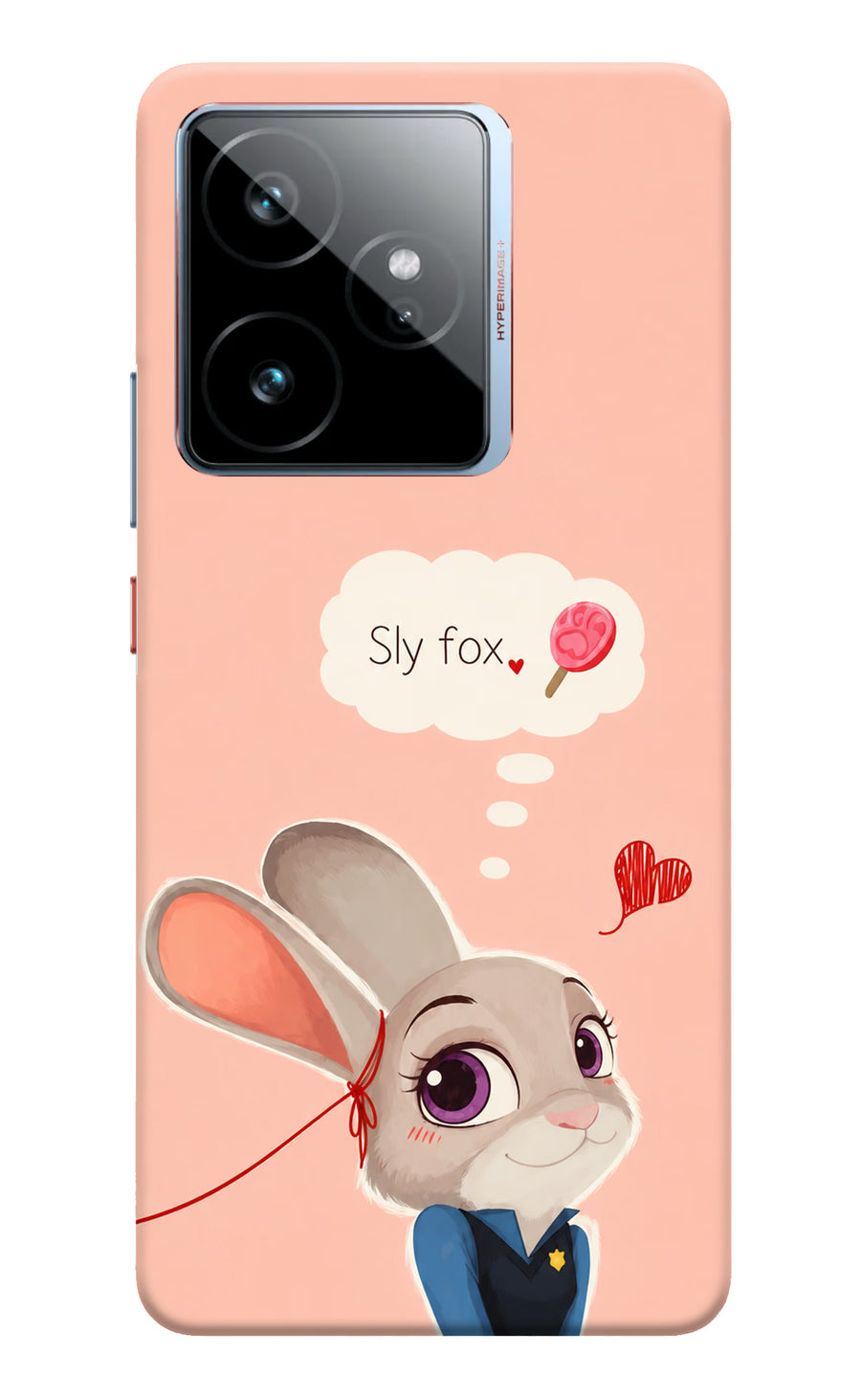 Judy Charm Realme GT 7 Back Cover, Hard case
