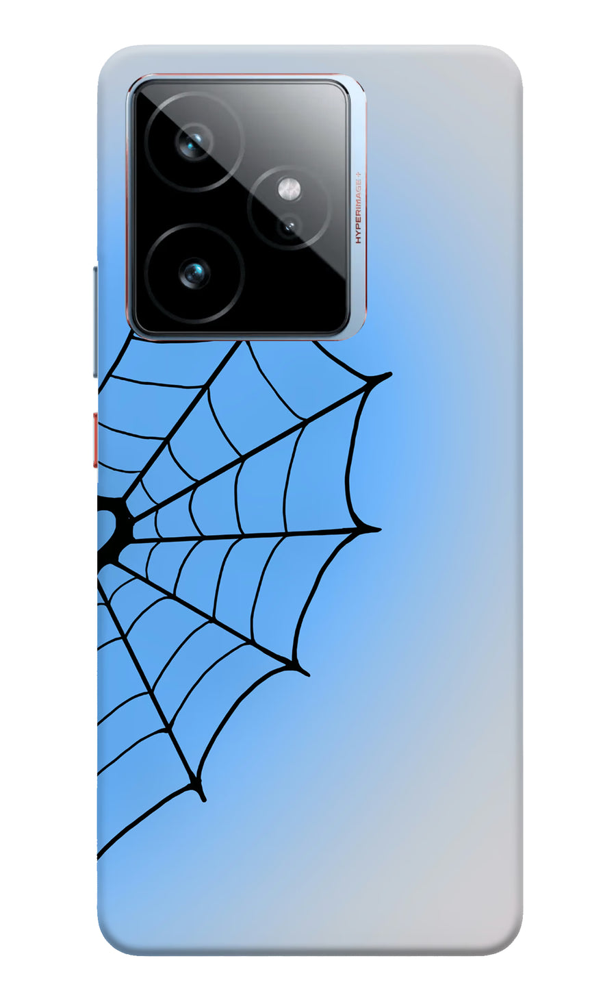 Blue Web Realme GT 7 Back Cover, Hard case