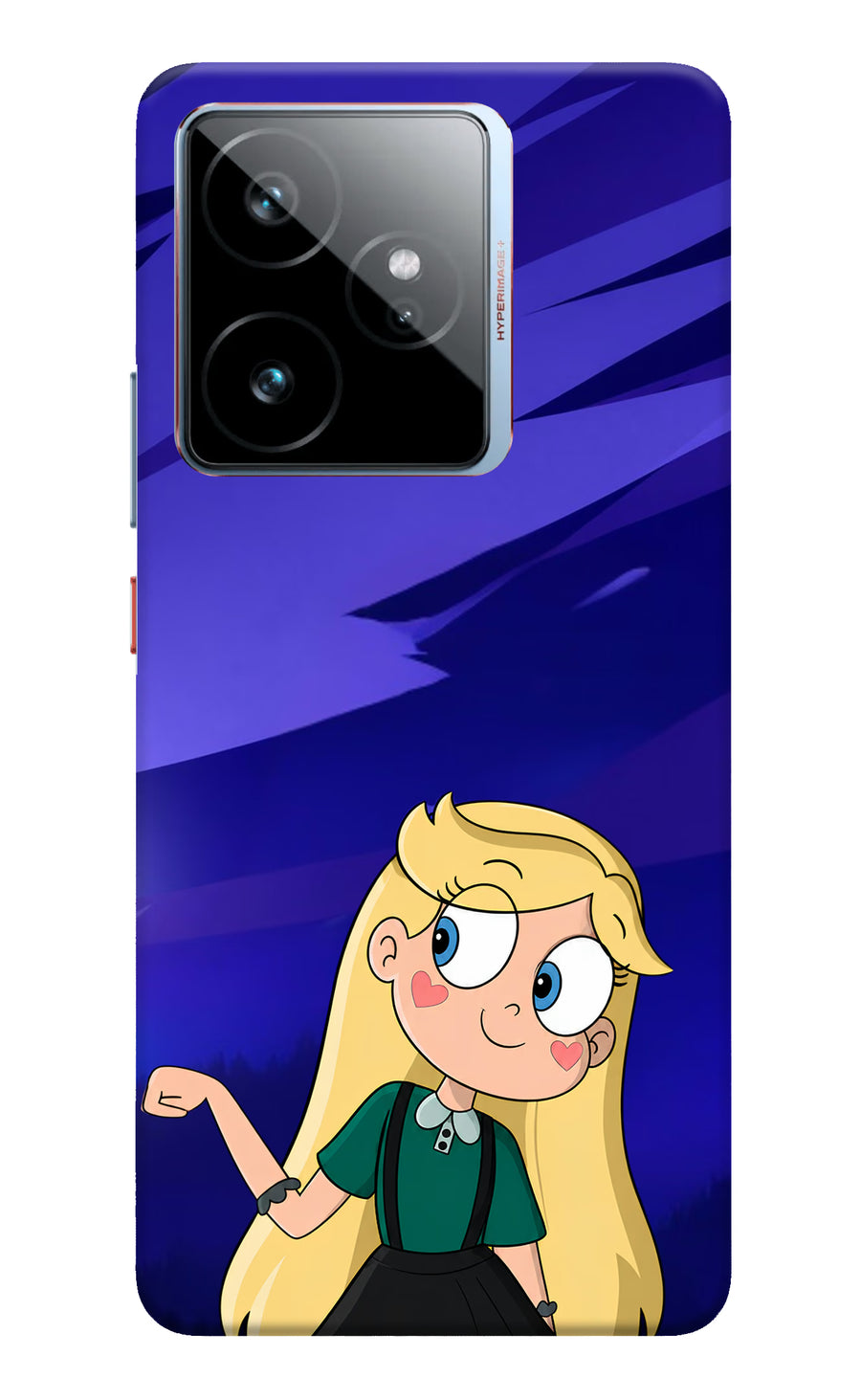 Star Glow Realme GT 7 Back Cover, Hard case