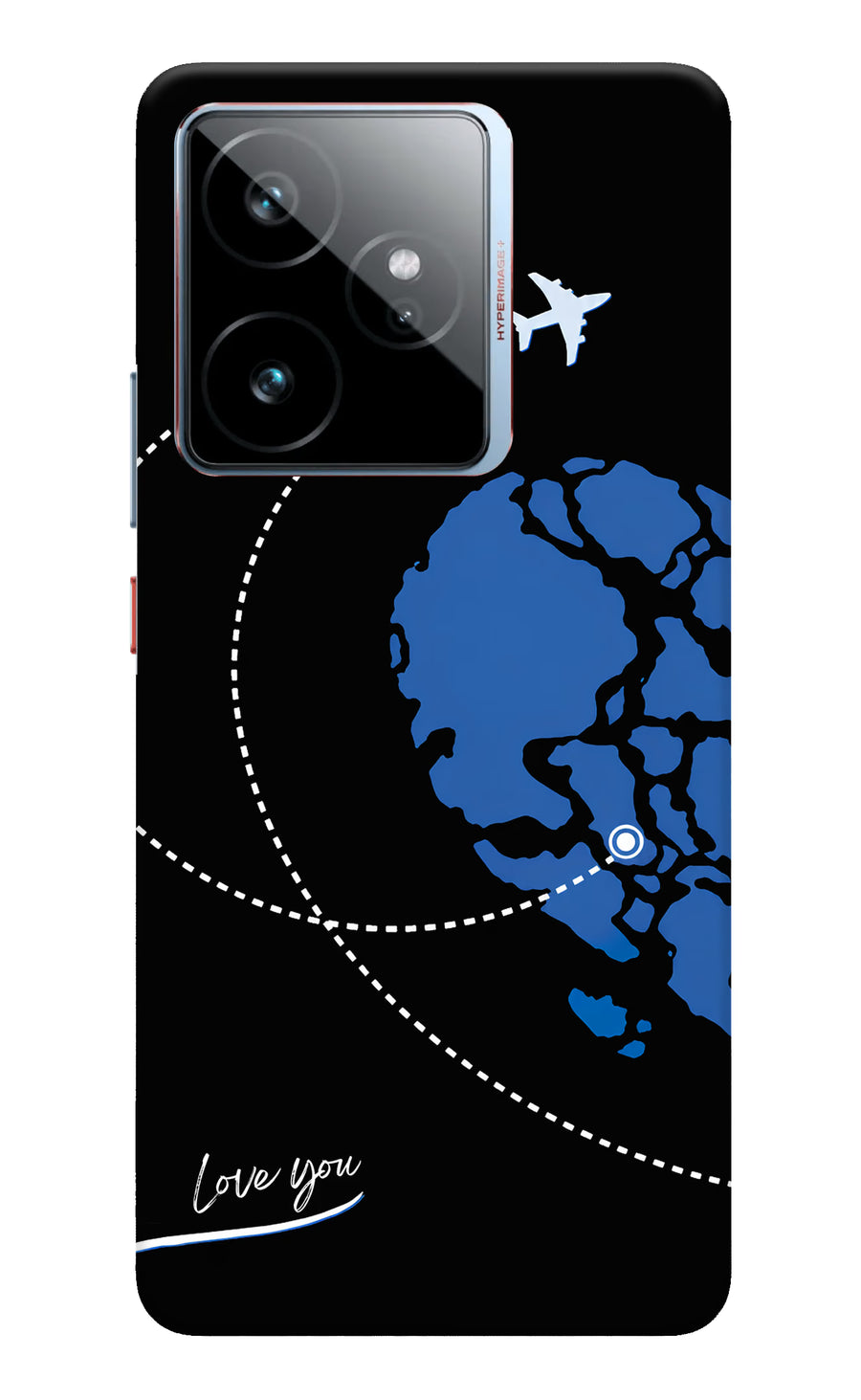 Love Orbit Realme GT 7 Back Cover, Hard case
