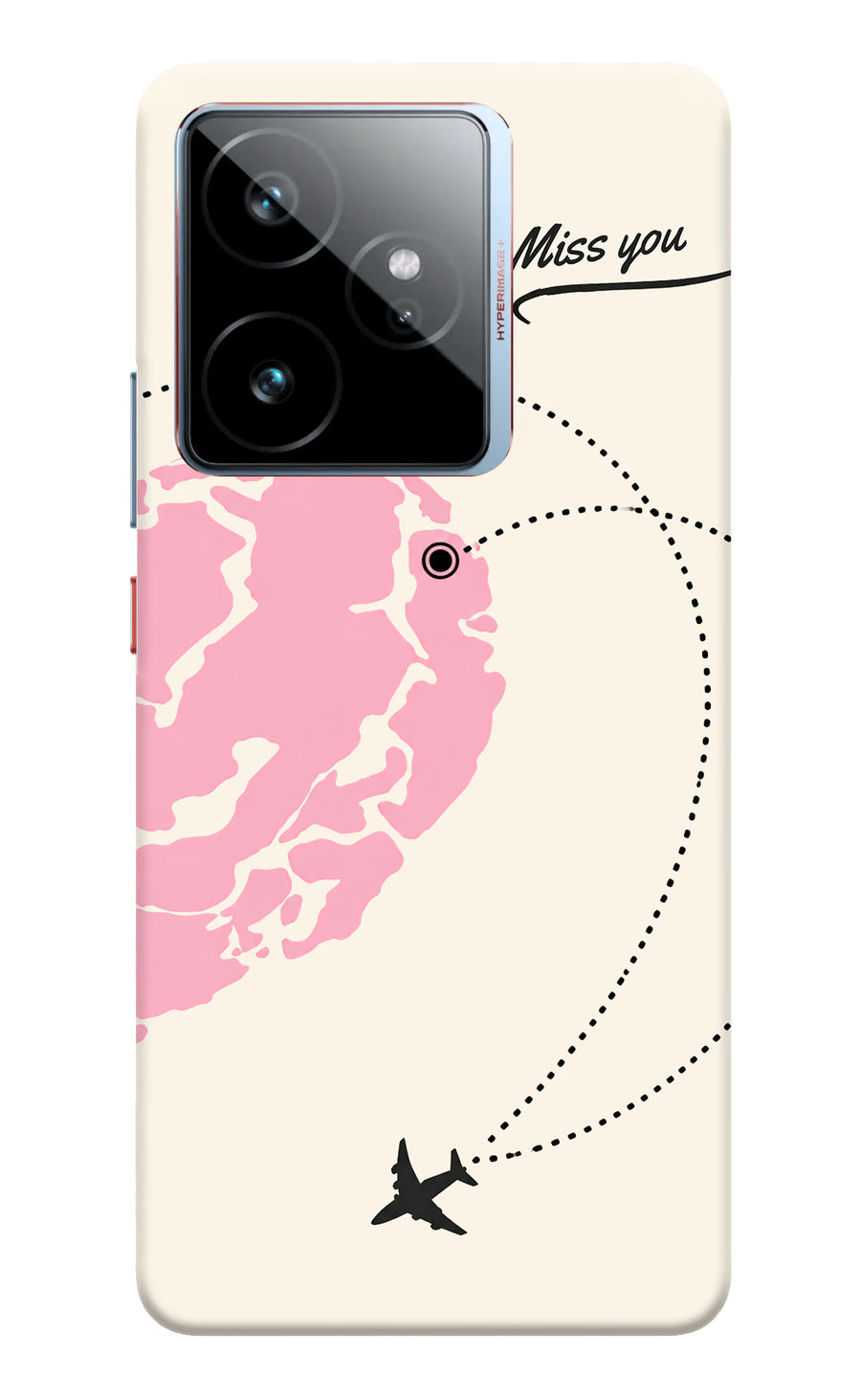 Miss Orbit Realme GT 7 Back Cover, Hard case