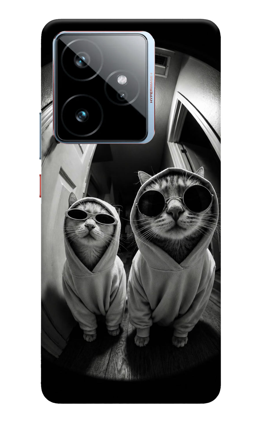 Hood Cats Realme GT 7 Back Cover, Hard case