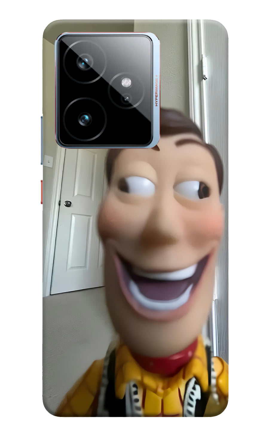 Side Eye Woody Realme GT 7 Back Cover, Hard case