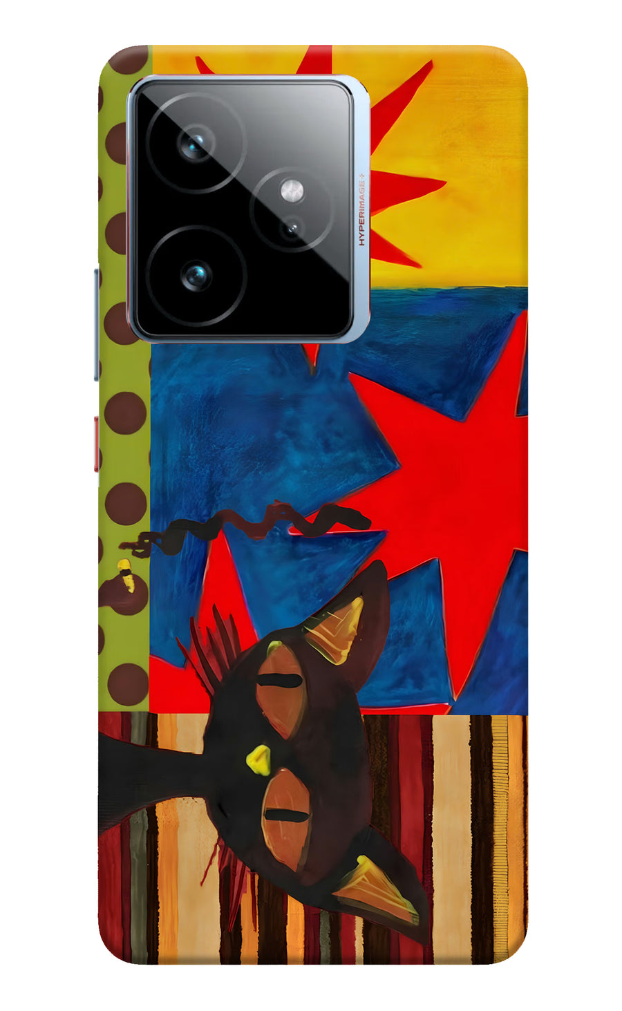Pop Cat Realme GT 7 Back Cover, Hard case