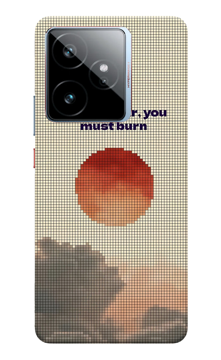 Pixel Sun Realme GT 7 Back Cover, Hard case