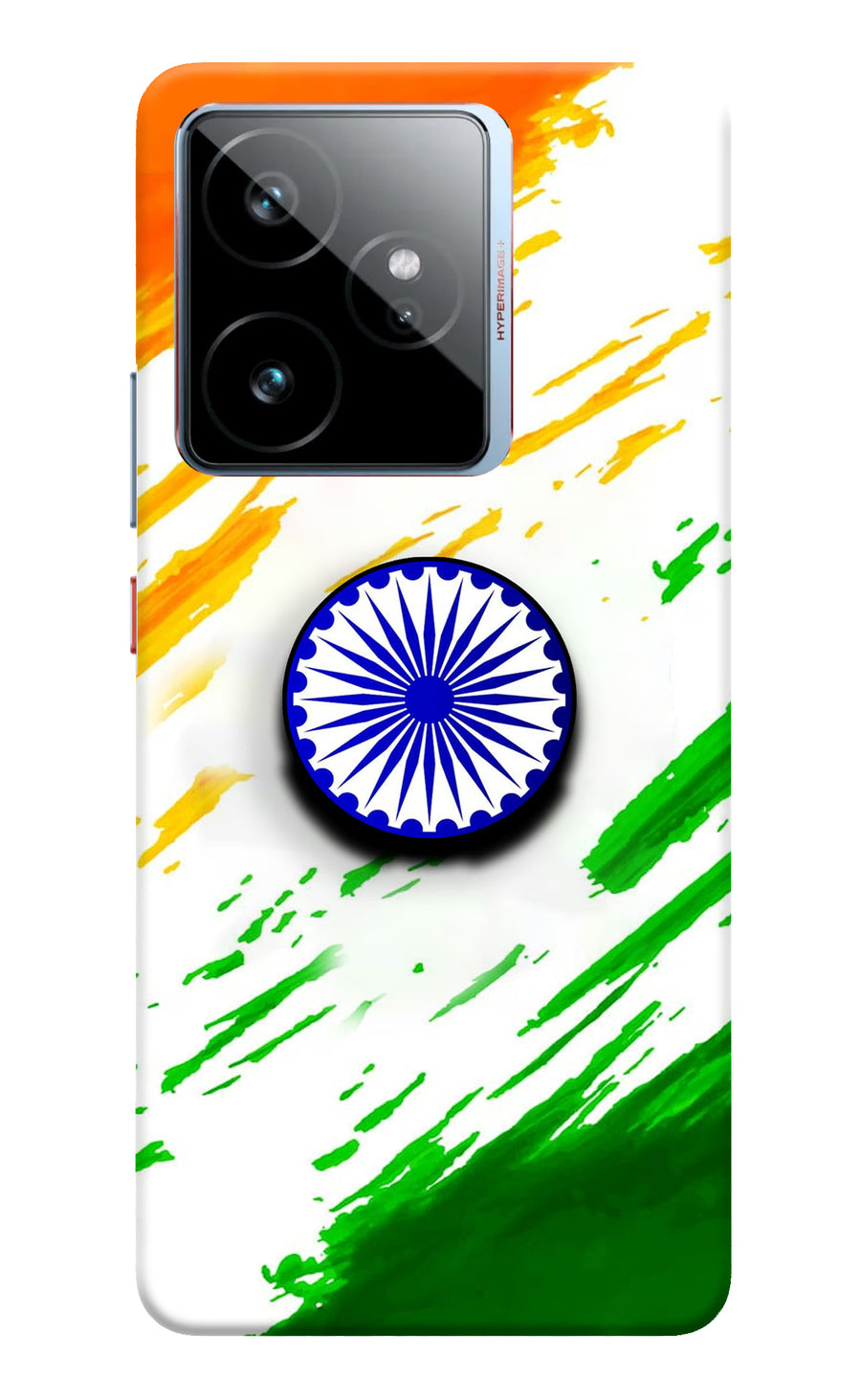 Indian Flag Ashoka Chakra Realme GT 7 Pop Case, Hard case