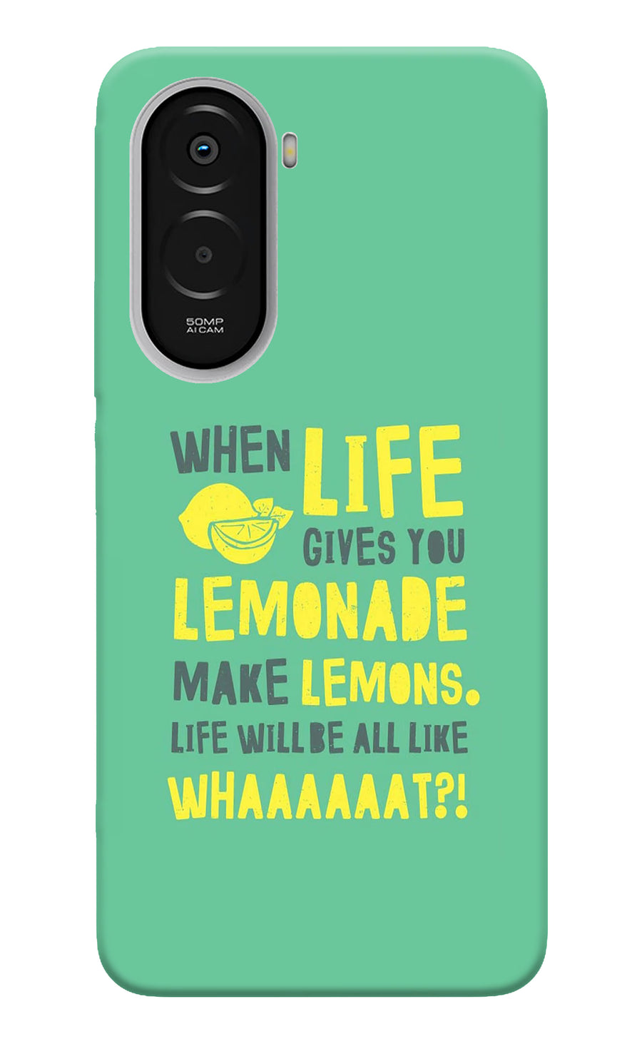 Quote Poco M7 Plus 5G Back Cover, Hard case