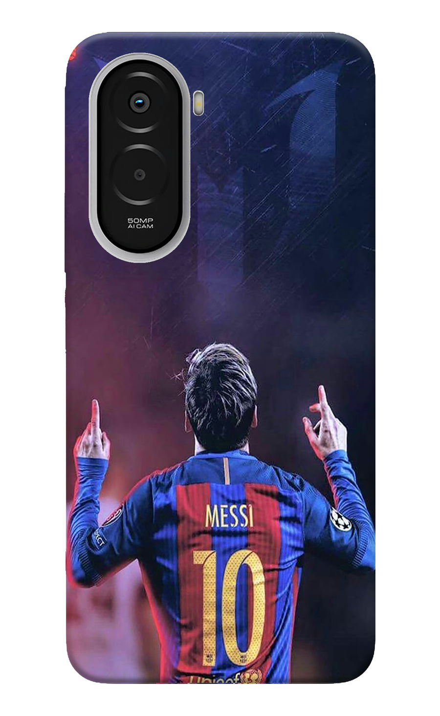 Messi Poco M7 Plus 5G Back Cover, Hard case
