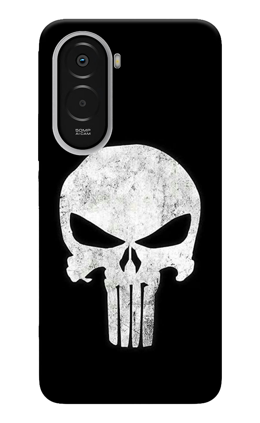 Punisher Skull Poco M7 Plus 5G Back Cover, Hard case