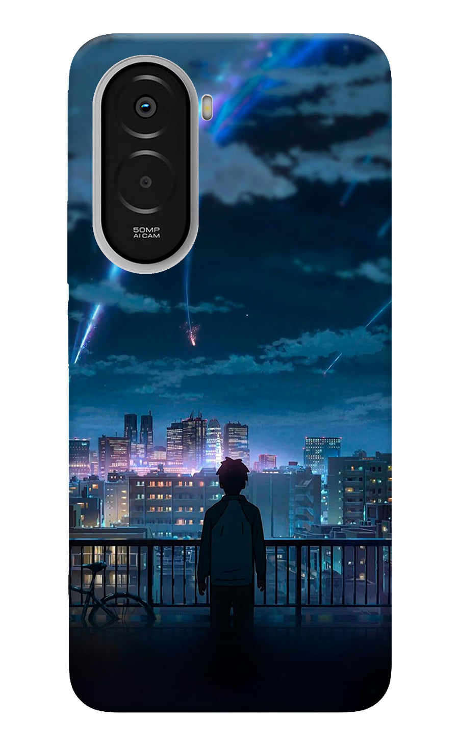 Anime Poco M7 Plus 5G Back Cover, Hard case