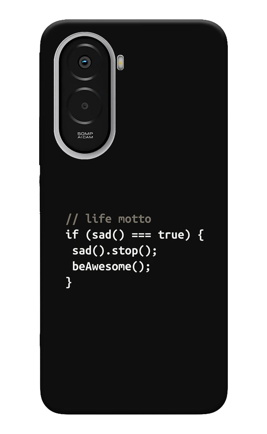Life Motto Code Poco M7 Plus 5G Back Cover, Hard case