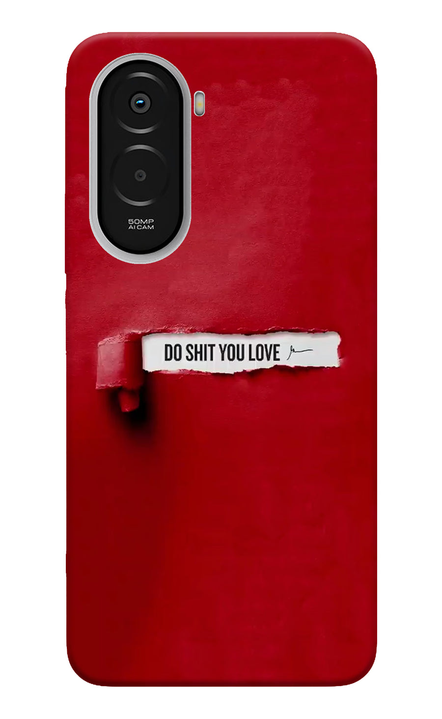 Do Shit You Love Poco M7 Plus 5G Back Cover, Hard case