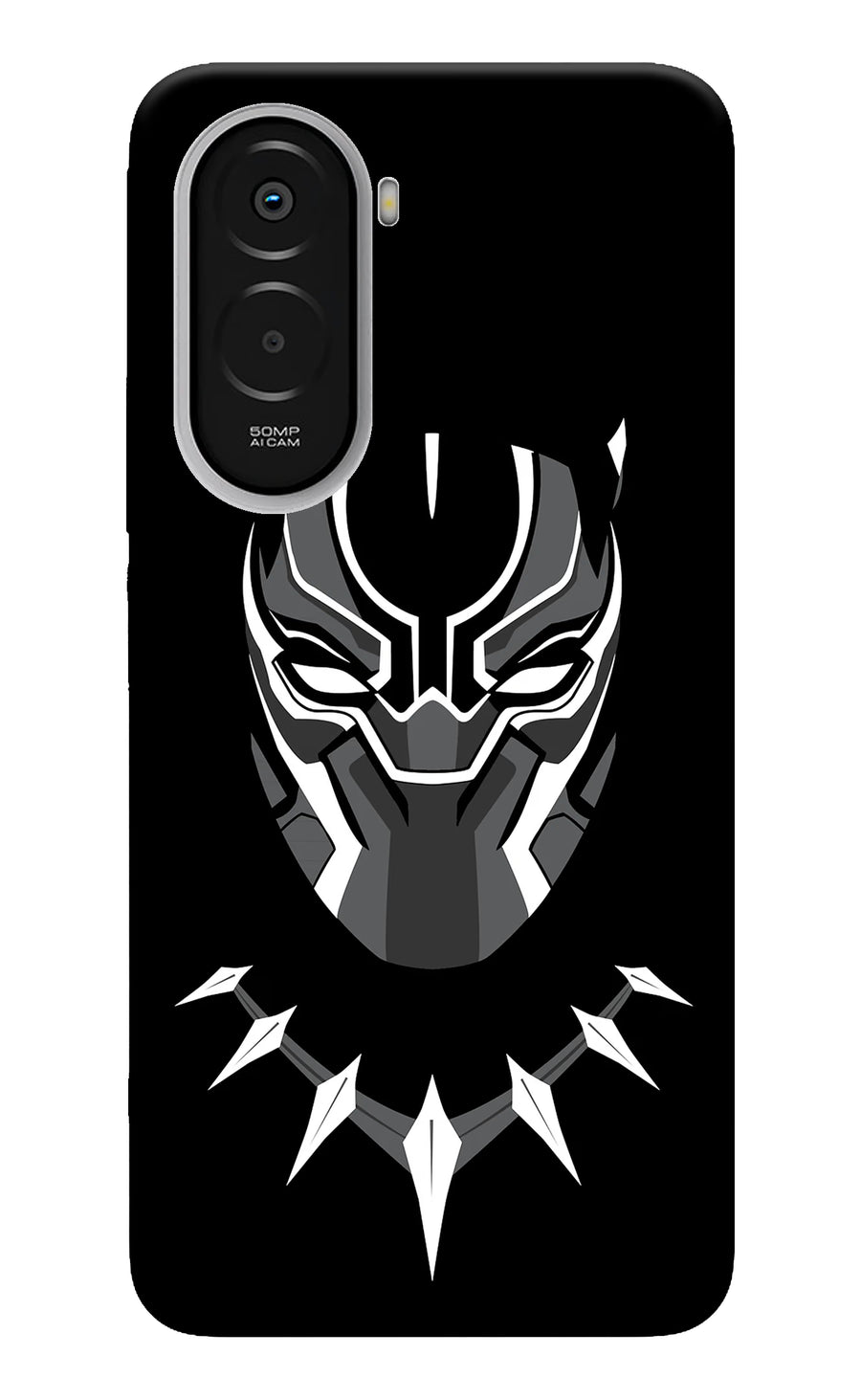 Black Panther Poco M7 Plus 5G Back Cover, Hard case