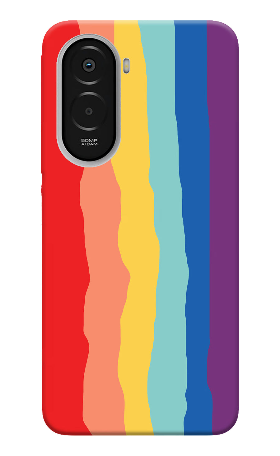 Rainbow Poco M7 Plus 5G Back Cover, Hard case