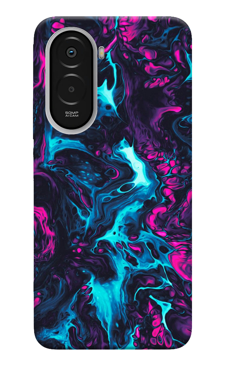 Abstract Poco M7 Plus 5G Back Cover, Hard case