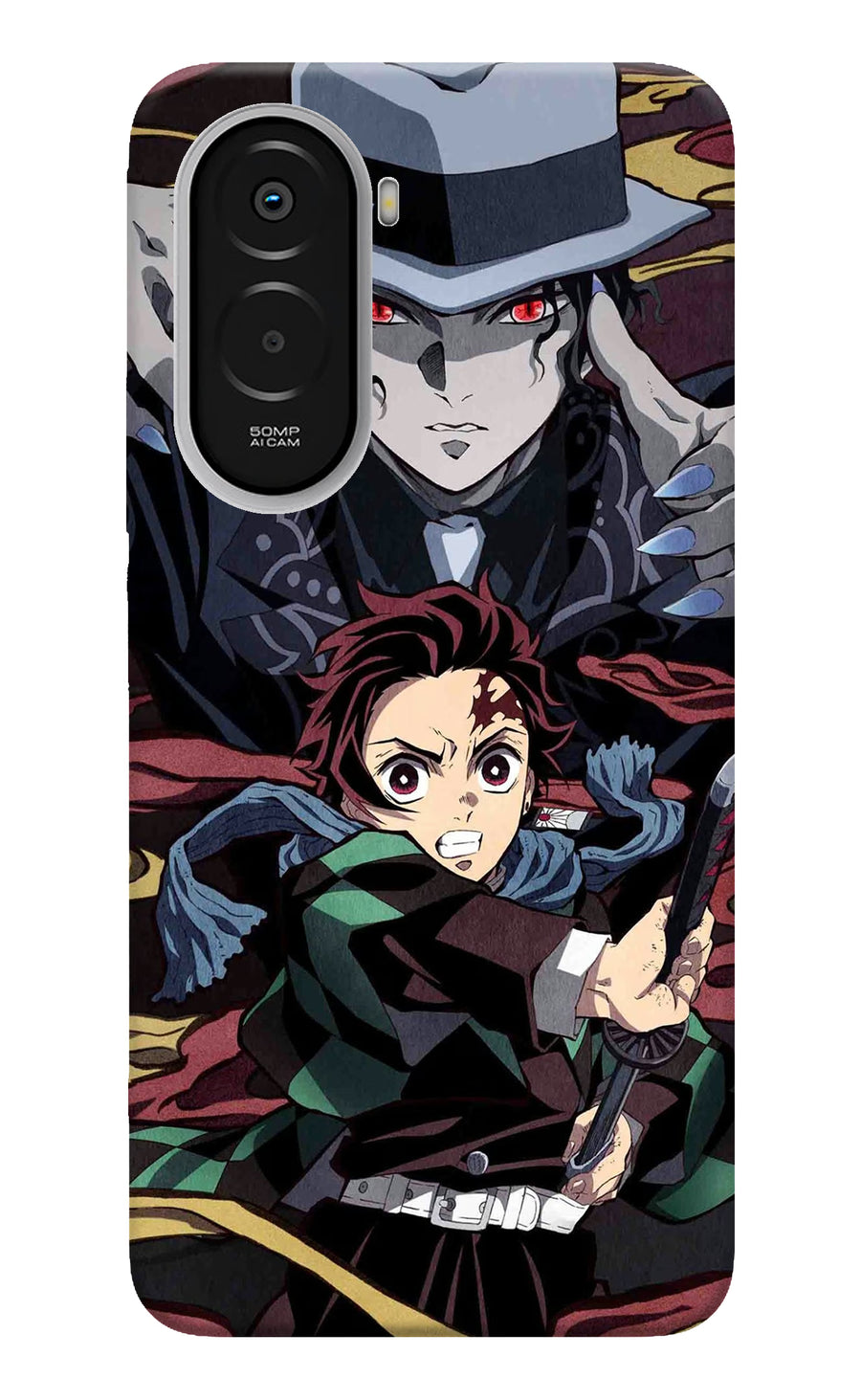 Demon Slayer Poco M7 Plus 5G Back Cover, Hard case