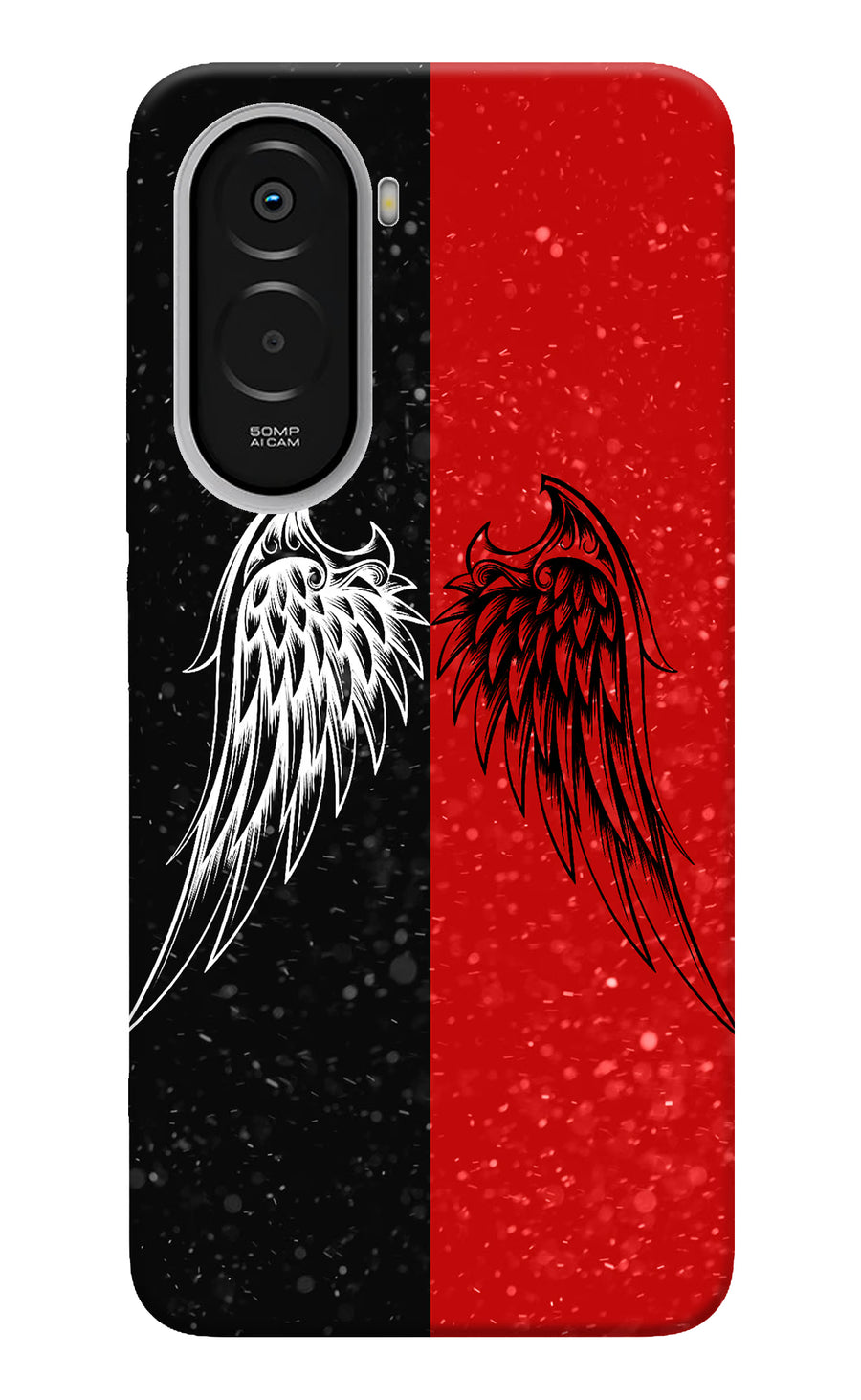 Wings Poco M7 Plus 5G Back Cover, Hard case