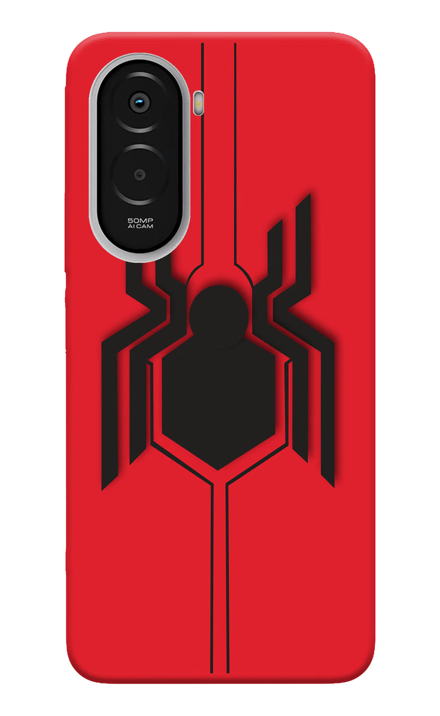 Spider Poco M7 Plus 5G Back Cover, Hard case