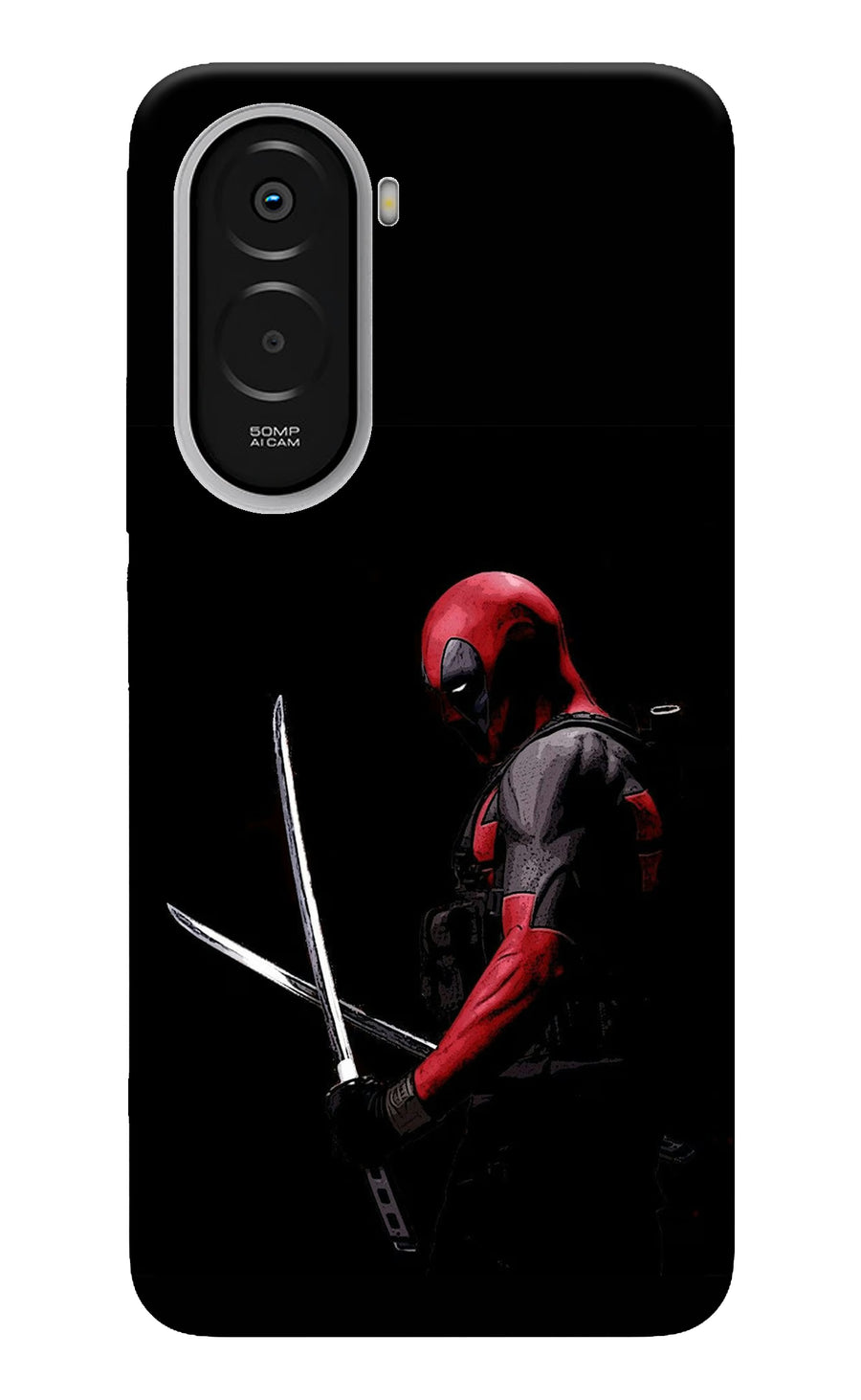 Deadpool Poco M7 Plus 5G Back Cover, Hard case