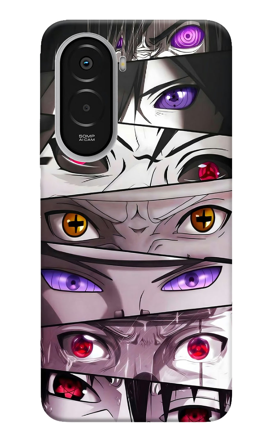 Naruto Anime Poco M7 Plus 5G Back Cover, Hard case