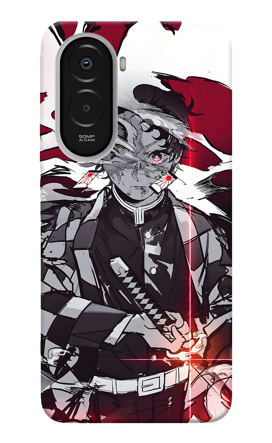 Demon Slayer Poco M7 Plus 5G Back Cover, Hard case