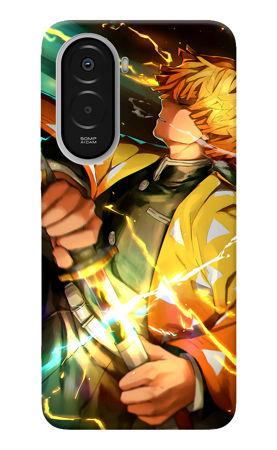 Demon Slayer Poco M7 Plus 5G Back Cover, Hard case