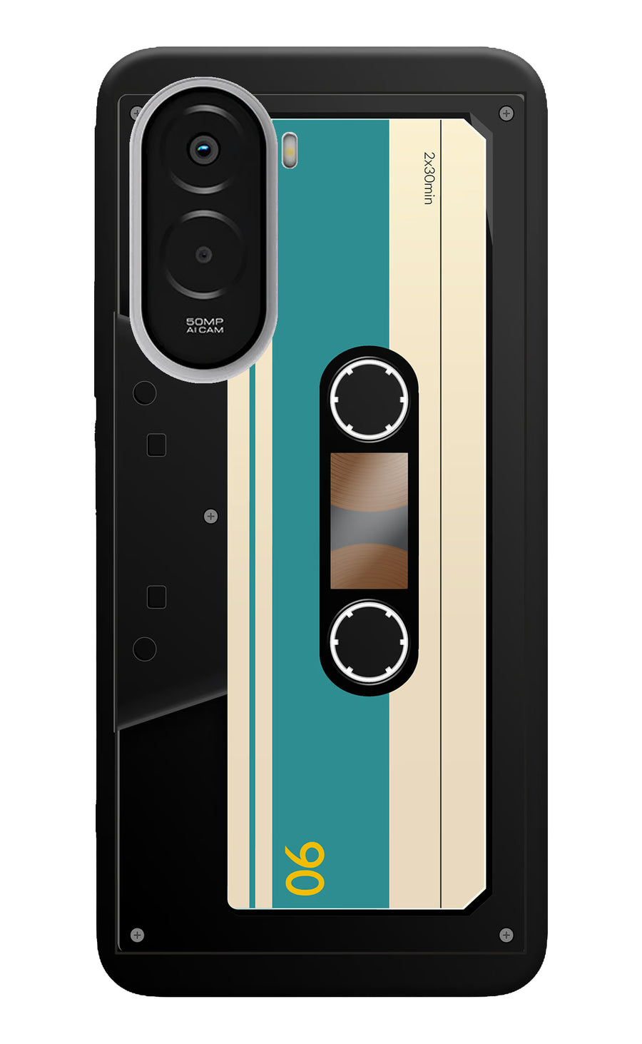Cassette Poco M7 Plus 5G Back Cover, Hard case