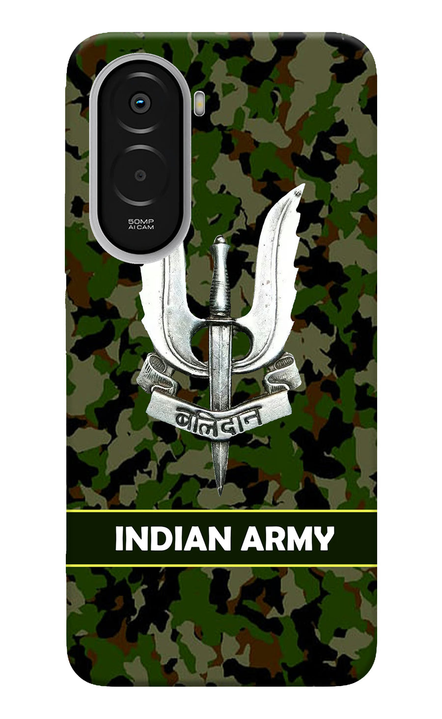 Balidan Indian Logo Poco M7 Plus 5G Back Cover, Hard case