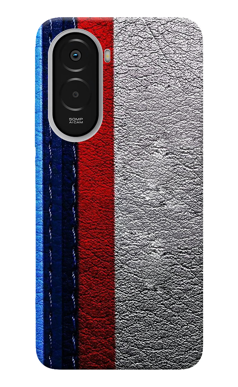 BMW Stripes Poco M7 Plus 5G Back Cover, Hard case