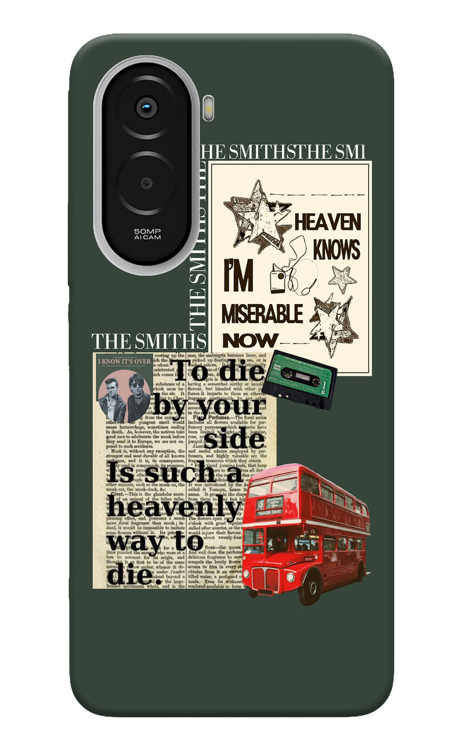 The Smiths Poco M7 Plus 5G Back Cover, Hard case