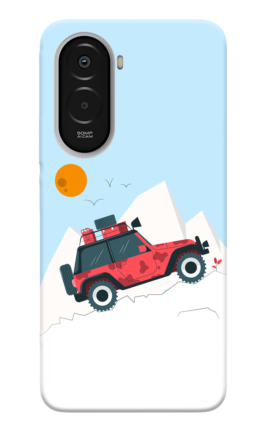 Mountain Trail Beast Poco M7 Plus 5G Back Cover, Hard case