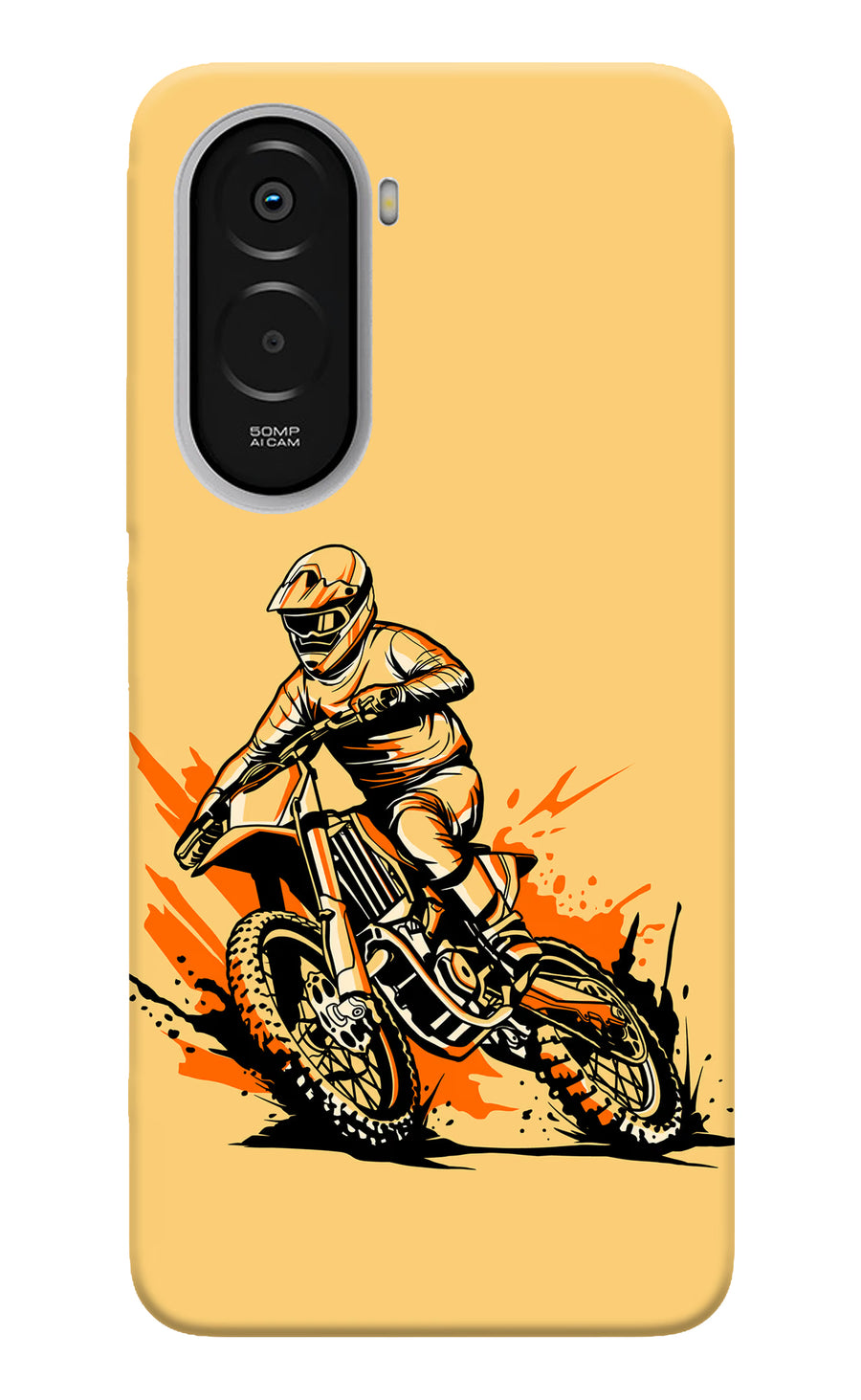 Off-Road Fury Poco M7 Plus 5G Back Cover, Hard case